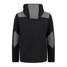 CMP Fleecejacke Wool-Tech mit Kapuze carbongrau Herren